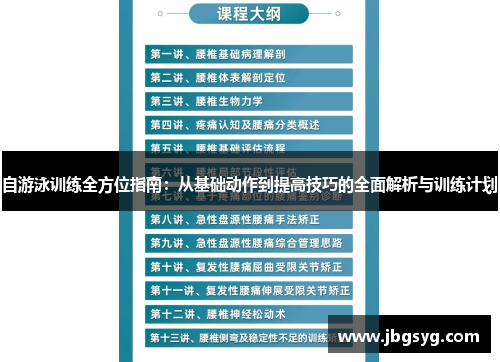 自游泳训练全方位指南：从基础动作到提高技巧的全面解析与训练计划